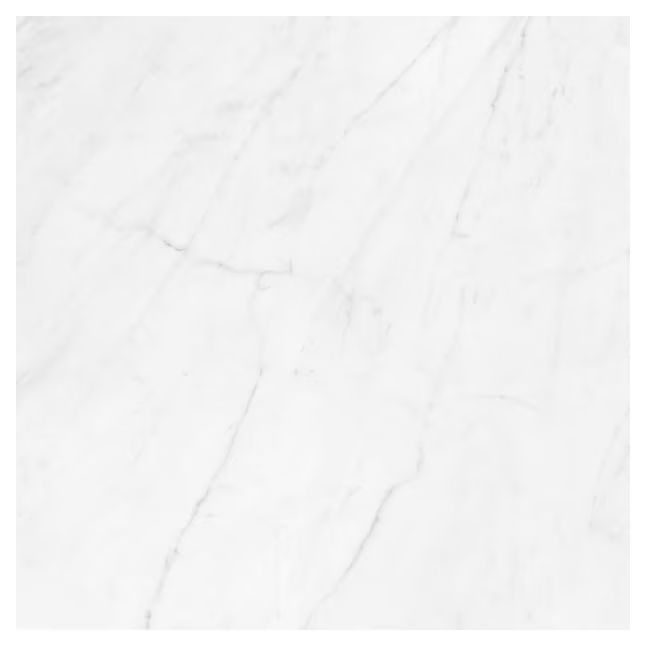 Satori Carrara Domani 24-in x 24-in Polished Porcelain Marble Look Floor and Wall Tile (3.87-sq. ... | Lowe's