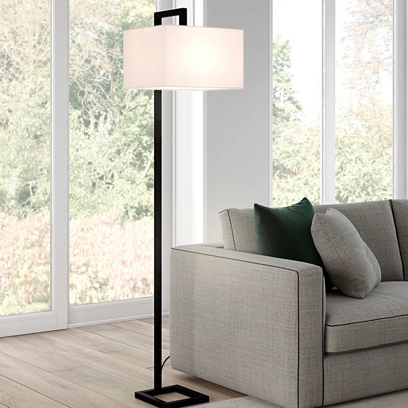 Hesser 68" Arched Floor Lamp | Wayfair North America
