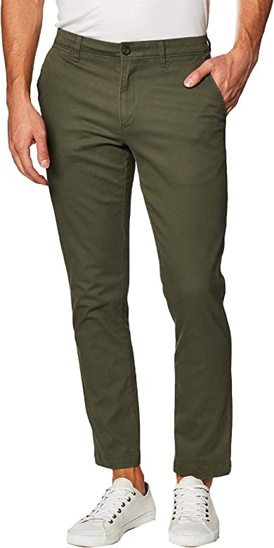 Amazon Essentials Men's Slim-Fit Casual Stretch Khaki Pant | Amazon (US)