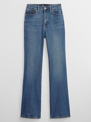 High Rise '70s Flare Jeans with Washwell | Gap Factory