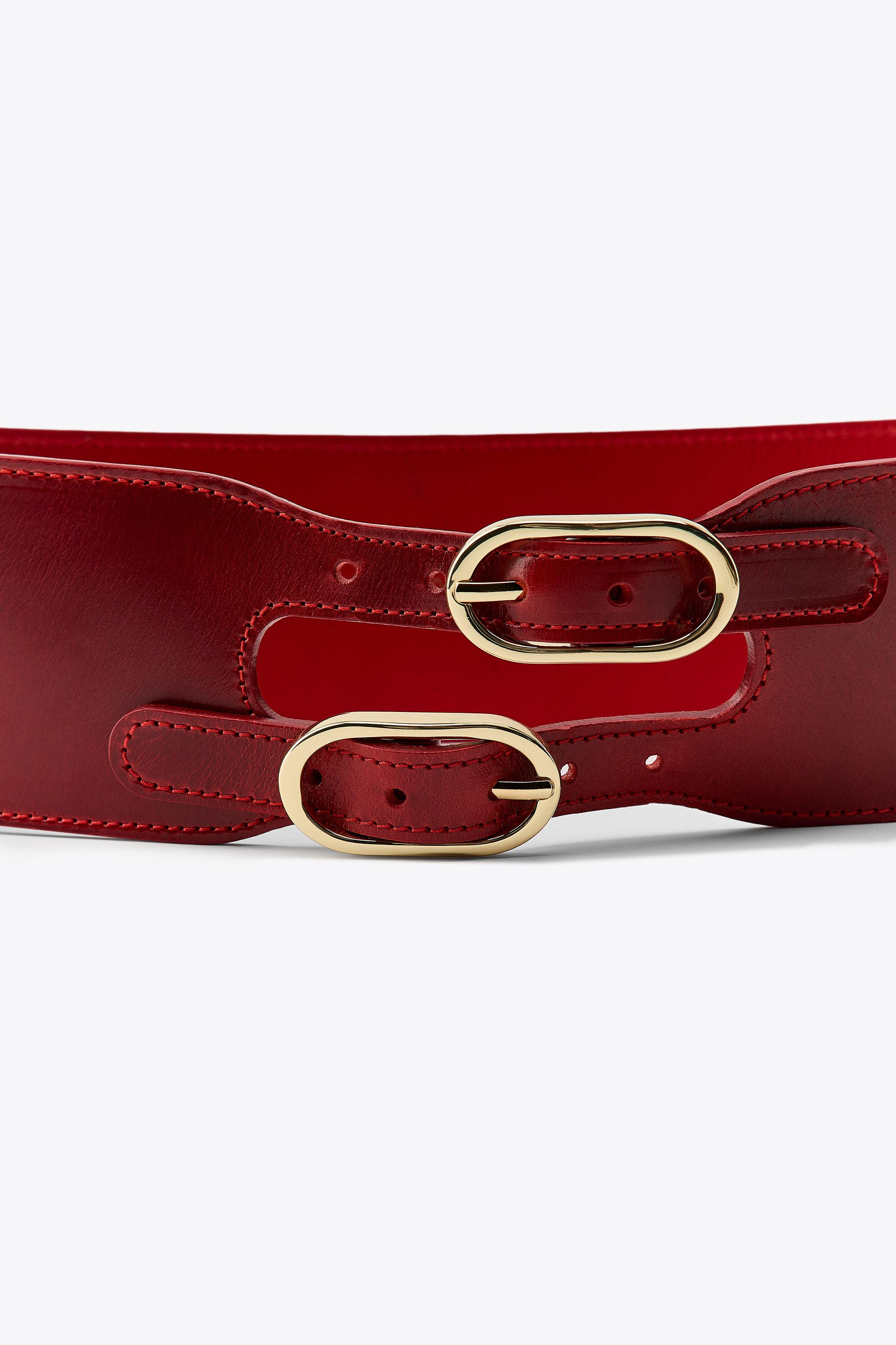DOUBLE BUCKLE SASH BELT | Zara UK