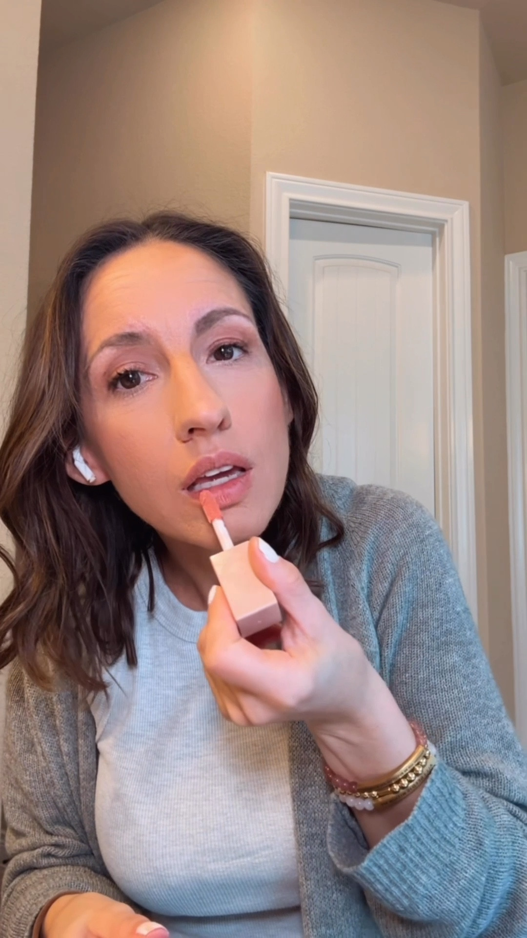 Blush is Morphe Cheek palette in After Party. I want Blind Date next  
Lip pencil is Nyx and Maybelline lip lifter in Petal  

#LTKBeauty #LTKstorytime #LTKgrwm