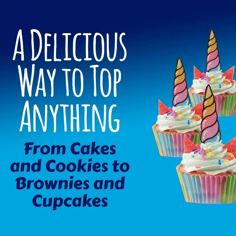 Pillsbury Funfetti Unicorn Vanilla Frosting, 15.6 oz Tub | Walmart (US)