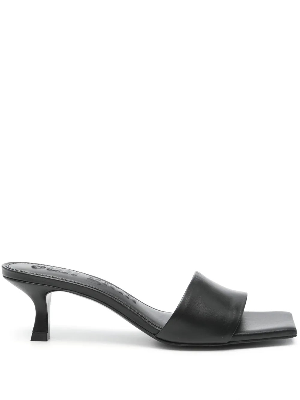 Cult Gaia 60mm Ada Sandals | Black | FARFETCH | Farfetch Global