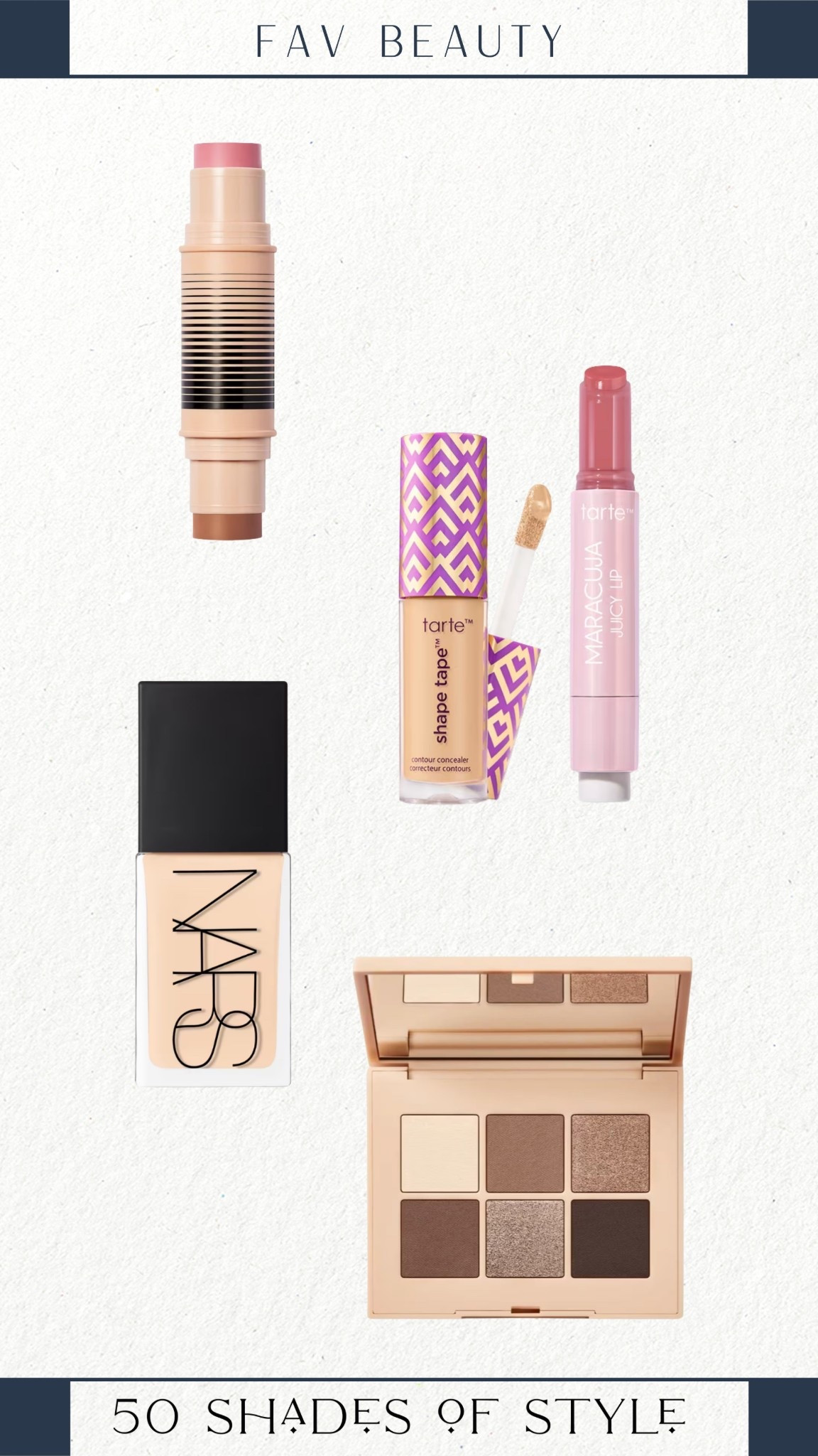 spring beauty, tarte lip, concealer, foundation, eyeshadow palette, dibs bronzer and blush

#LTKgrwm #LTKBeauty #LTKselfcare