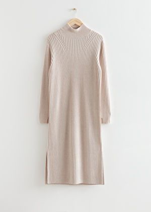 Oversized Knitted Midi Dress | & Other Stories US
