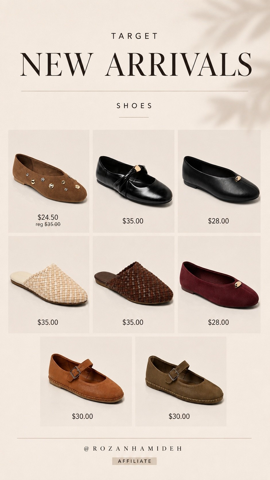 Target shoes I can’t stop thinking about 🤎 So many cute, easy-to-style pairs for the season.

#TargetStyle #TargetFinds #ShoeFinds #FallStyle #LTKFinds

#LTKSaleAlert #LTKootd