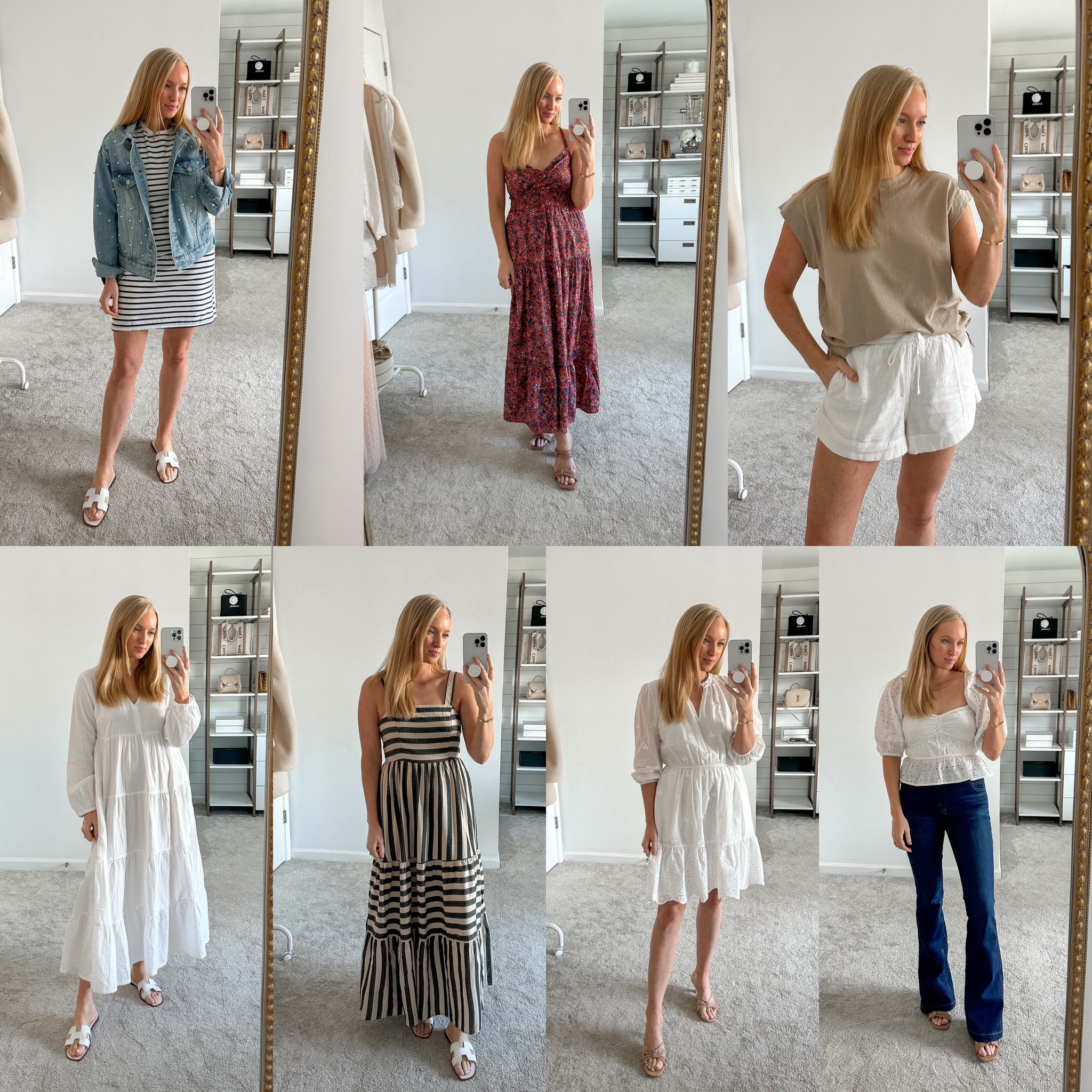 Target try on haul! Wearing a small in everything (wearing a medium in the flared jeans) 

Target new arrivals // white dress // spring outfit 