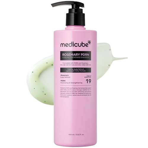medicube Rosemary PDRN Clarifying Thickening Shampoo | Cooling, Clarifying Care for Thinning, Wea... | Amazon (US)
