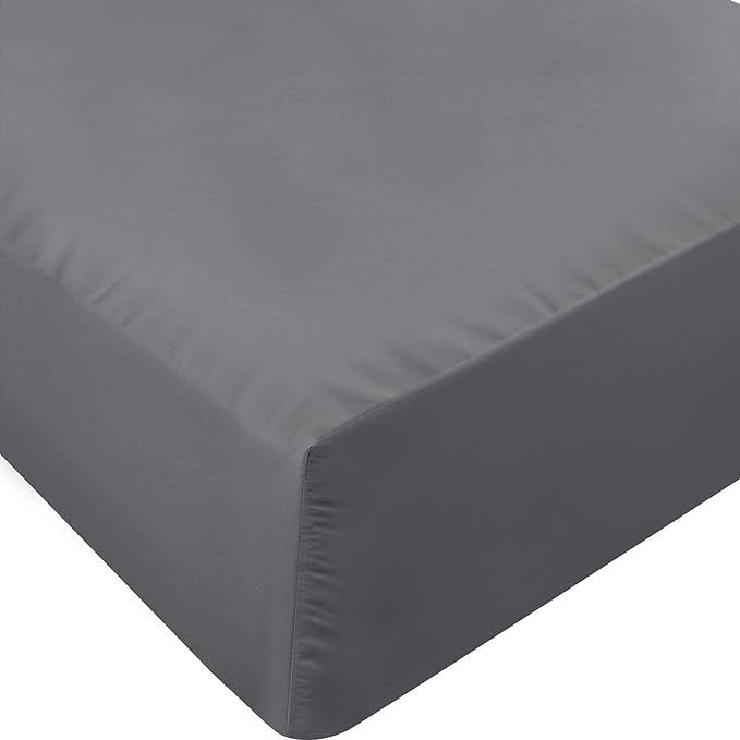 Utopia Bedding Full Fitted Sheet - Bottom Sheet - Deep Pocket - Soft Microfiber -Shrinkage and Fa... | Amazon (US)