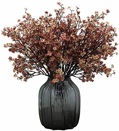 JAKY Global Babys Breath Fabric Cloth Artificial Flowers 6 Bundle European Fake Silk Plants Decor... | Amazon (CA)