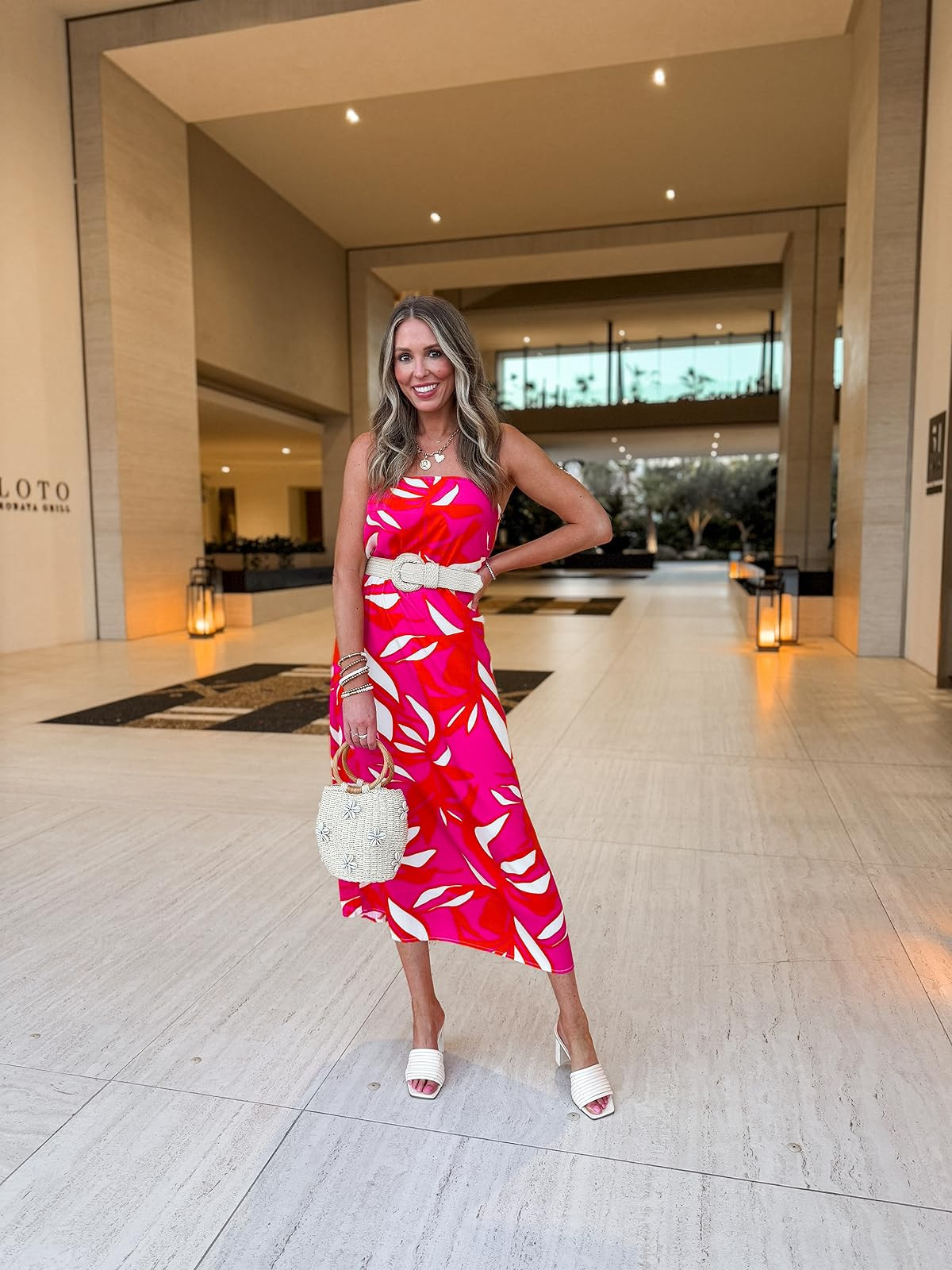 The perfect printed dress for vacation! // wearing a small in the dress 

 #LTKMothersDay #LTKootd #LTKSeasonal