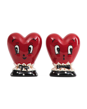 2pc Sweetheart Crush Salt And Pepper Shakers Set | TJ Maxx