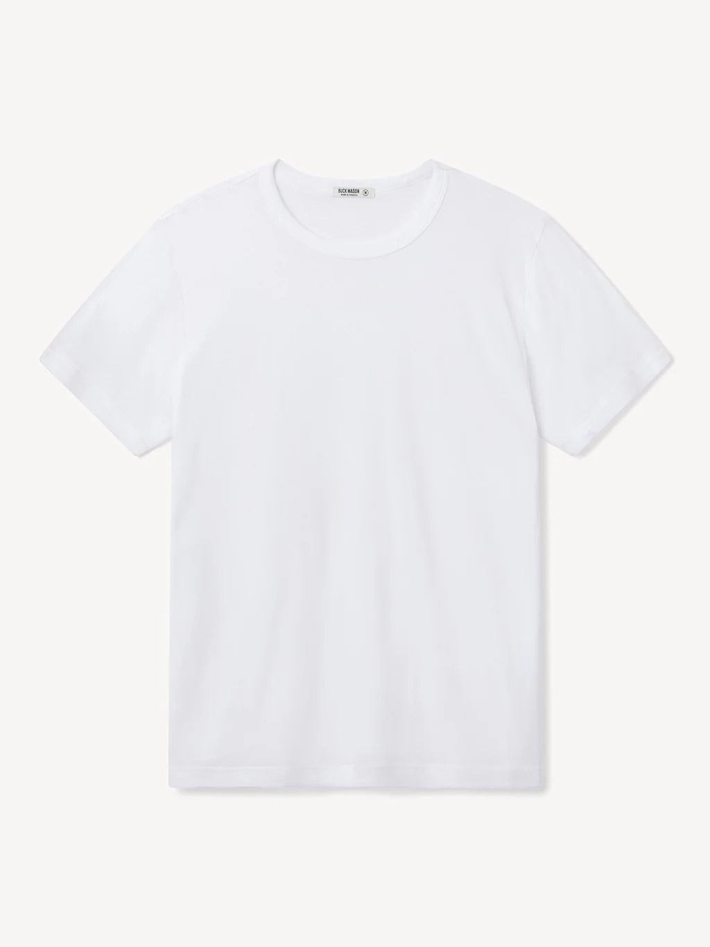 White Costa Classic Tee - Buck Mason- Modern American Classics | Buck Mason