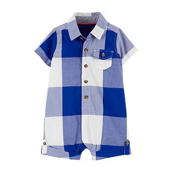 Carter's Baby Boys Short Sleeve Romper | JCPenney