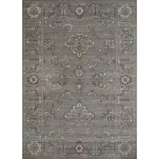 Colosseo Gray 5 ft. x 7 ft. Traditional Oriental Vintage Area Rug-3562/0031/GREY - The Home Depot | The Home Depot