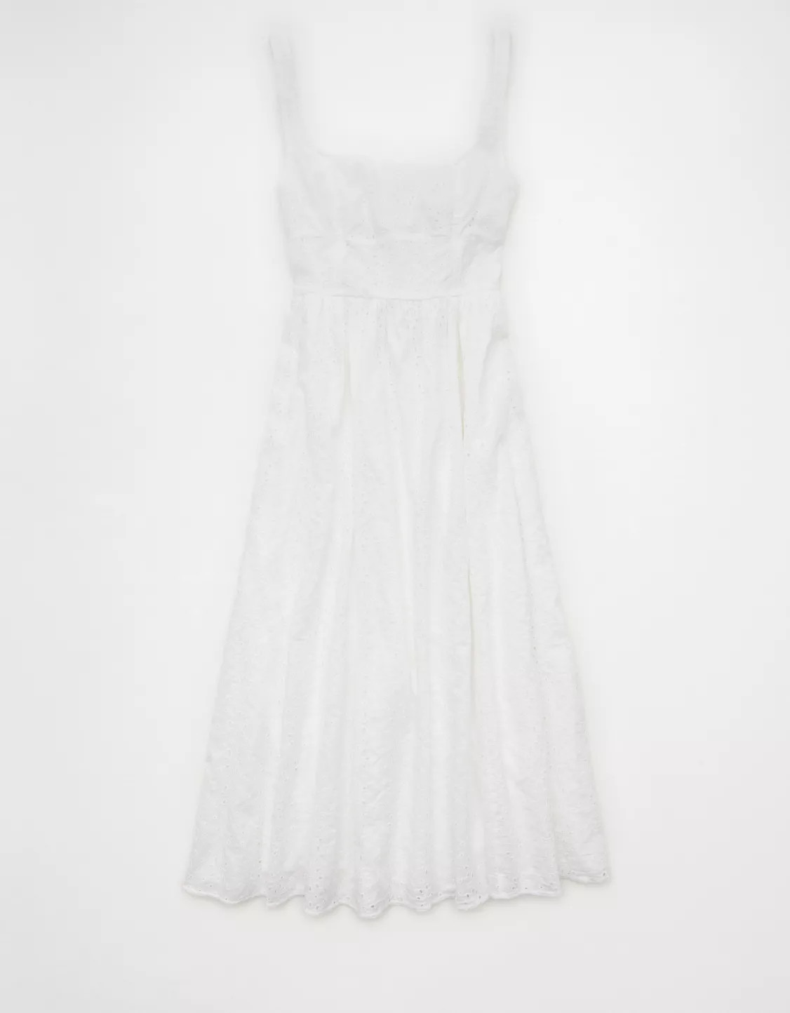 AE Square Neck Corset Maxi Dress | American Eagle Outfitters (US & CA)