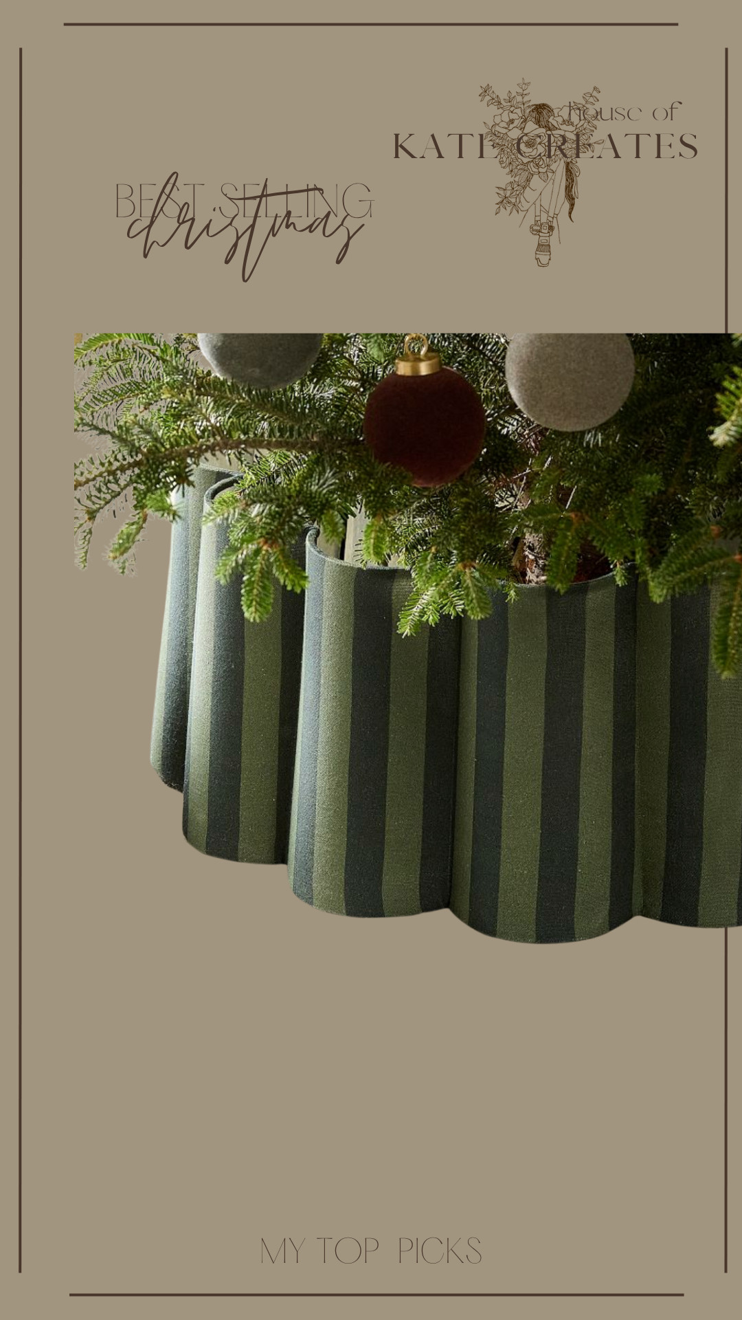 This is the cutest tree skirt I've ever seen! 

 #LTKSeasonal #LTKActive #LTKHome