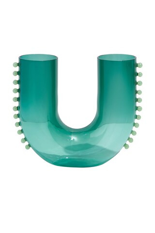 Fazeek Pearl U Vase in Teal & Jade from Revolve.com | Revolve Clothing (Global)