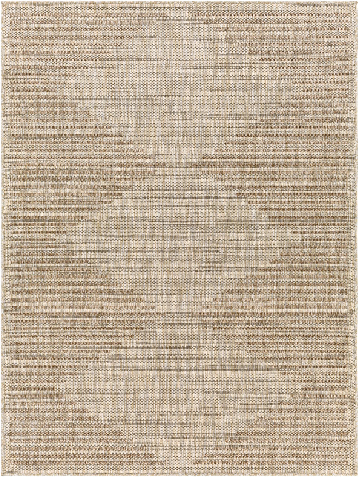 Corryn Machine Woven / Power Loomed Khaki Indoor/Outdoor Rug | Wayfair North America