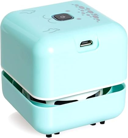 JEDIST White Elephant Gifts, Mini Desk Vacuum Cleaner, Rechargeable Desktop Vacuum Sweeper with U... | Amazon (US)