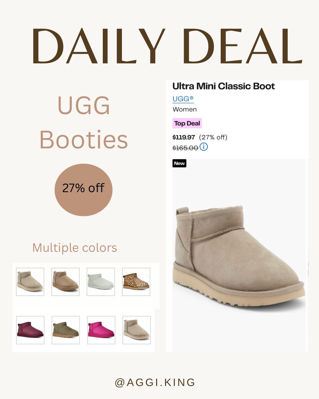 Amazing sale on @ugg booties from @nordstromrack

#ugg #fall #shoes #boots
