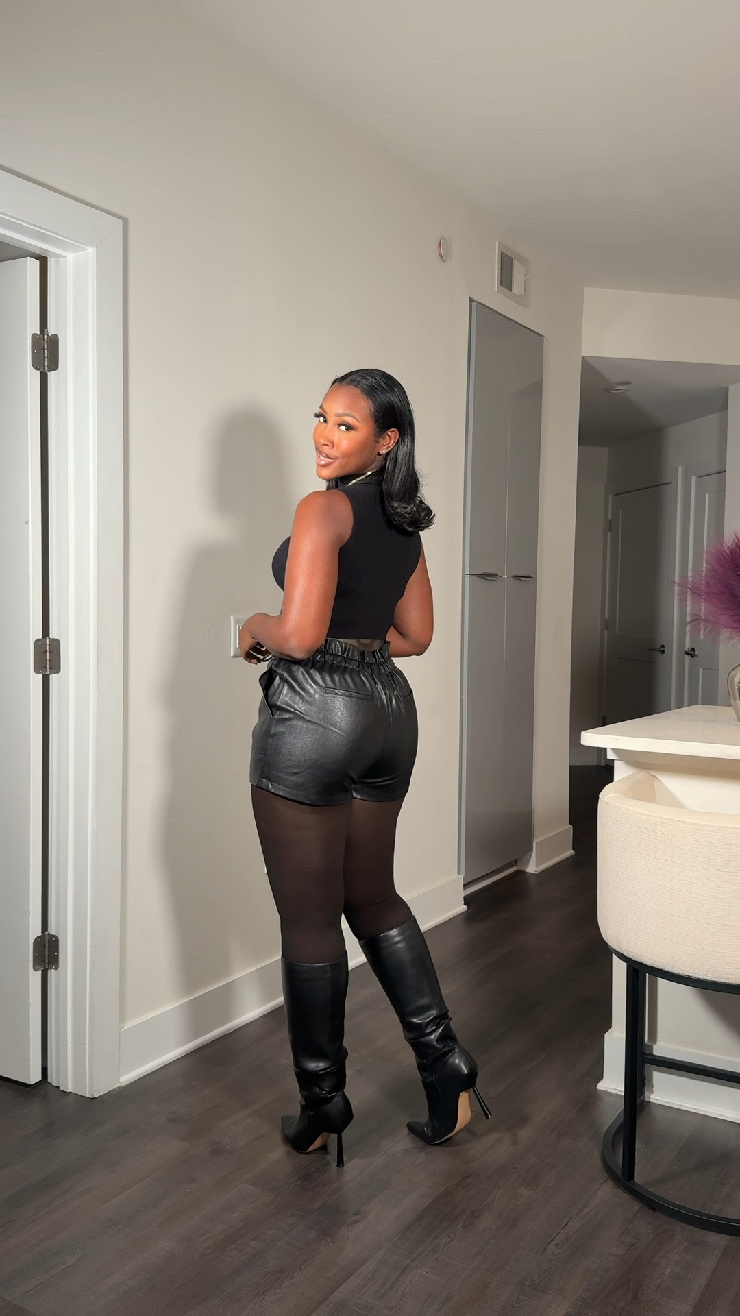 All black but elevated! I love wearing shorts and a tights this time of year 🖤✔️

#LTKootd #LTKgrwm