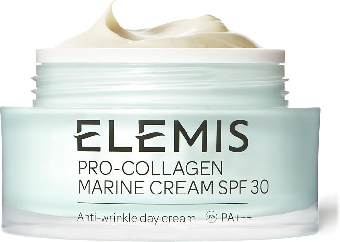 Elemis Pro-Collagen Night Cream, Marine Cream SPF 30 & Rose Marine Cream 30ml – Anti-Aging Moisturiser for Firming, Hydration & Radiant Skin | Amazon (UK)