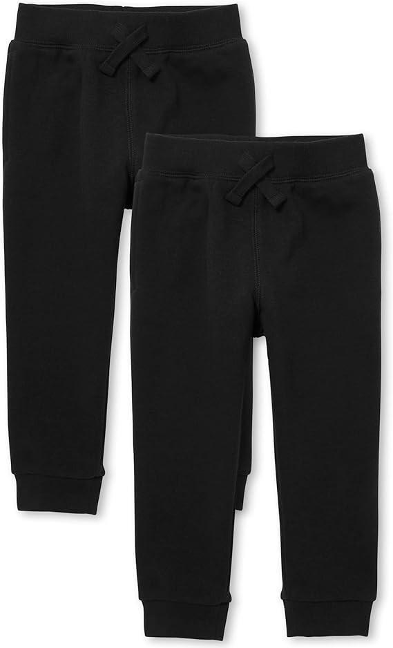 The Children's Place Baby Boys' Active Fleece Jogger Pants | Amazon (US)