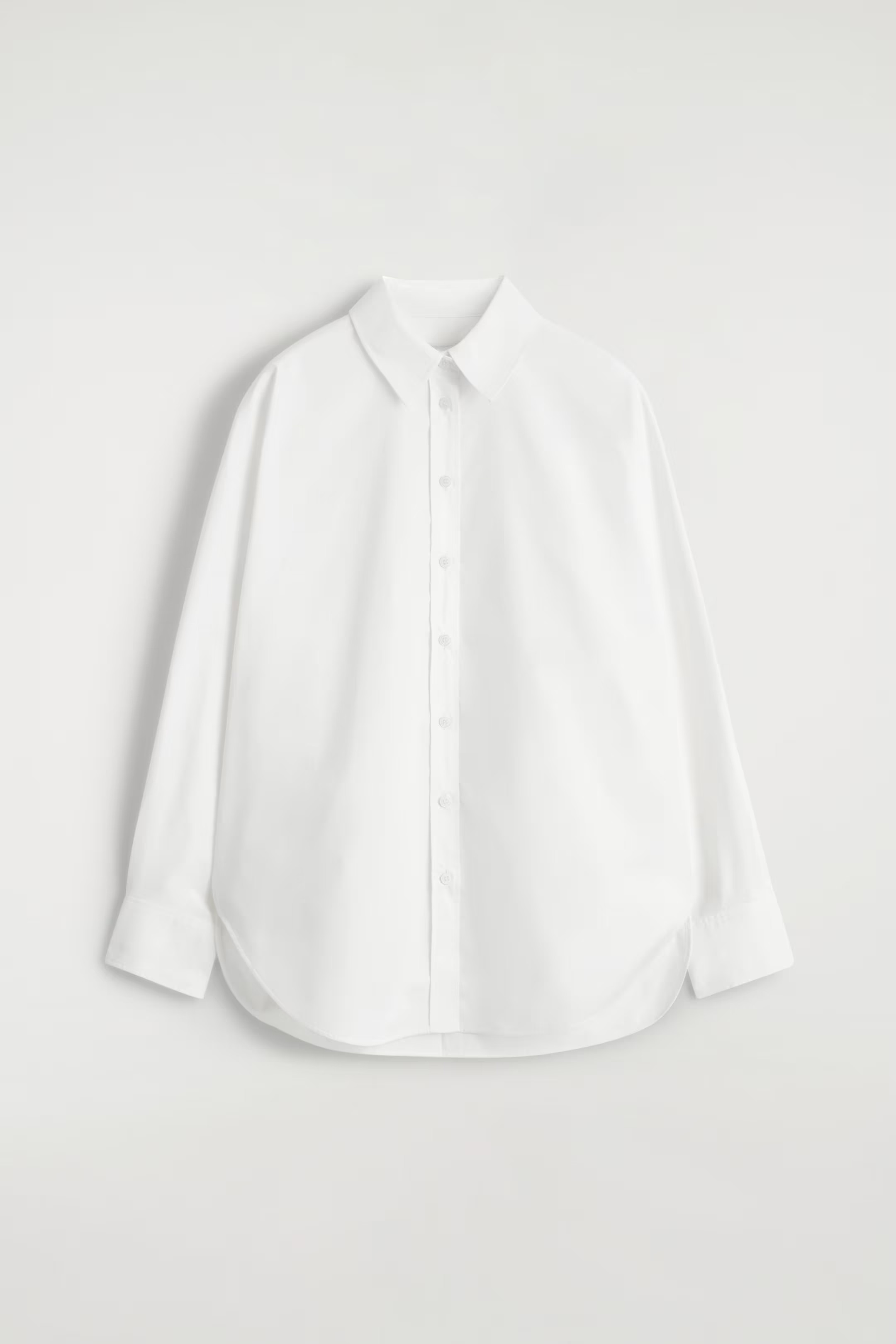 RELAXED COTTON SHIRT - WHITE | COS GB | COS UK