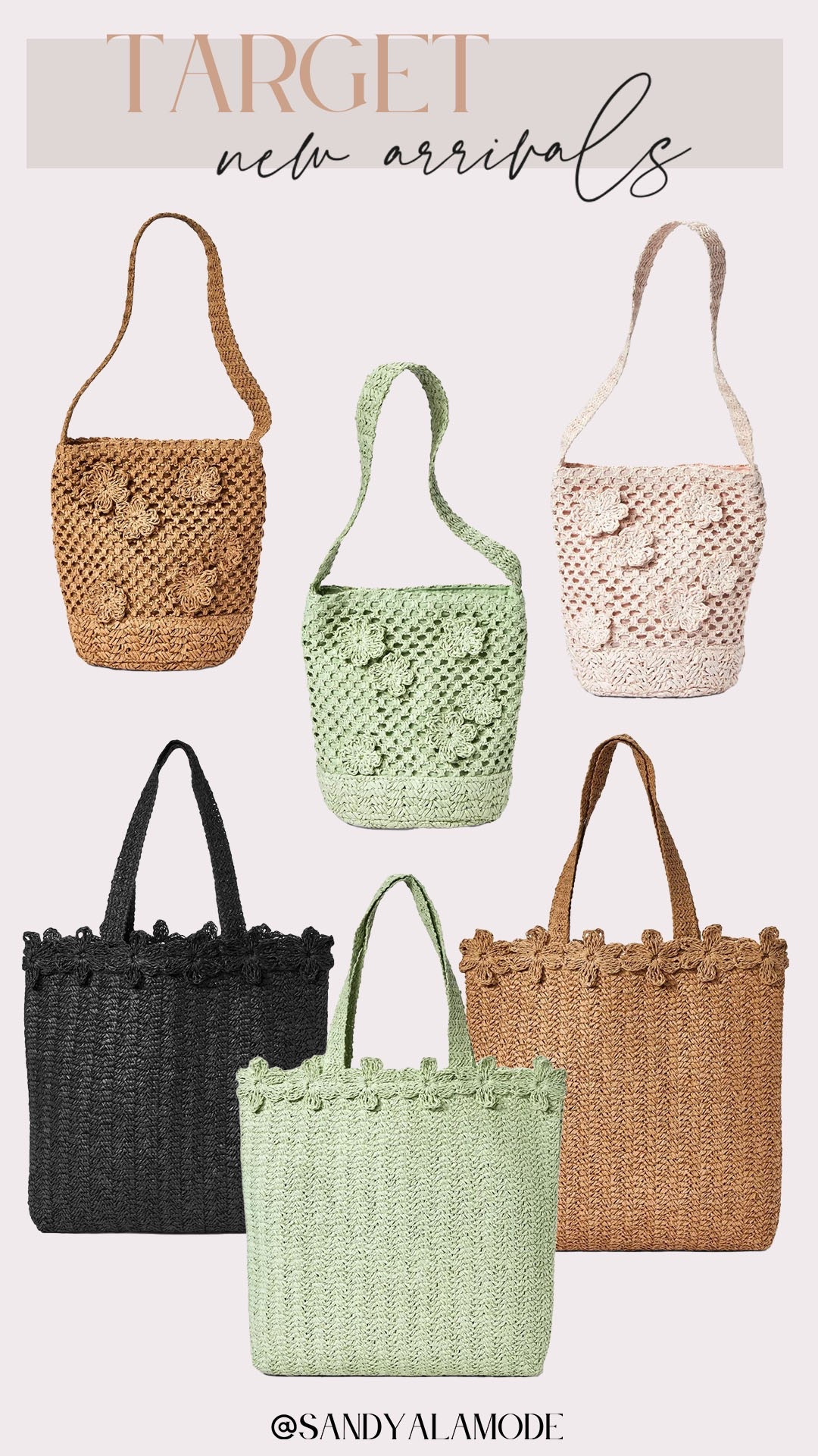 Target new arrivals. Target fashion. Target straw tote. Tarte floral embroidered straw bucket tote  

#LTKStyleTip #LTKItBag #LTKSeasonal