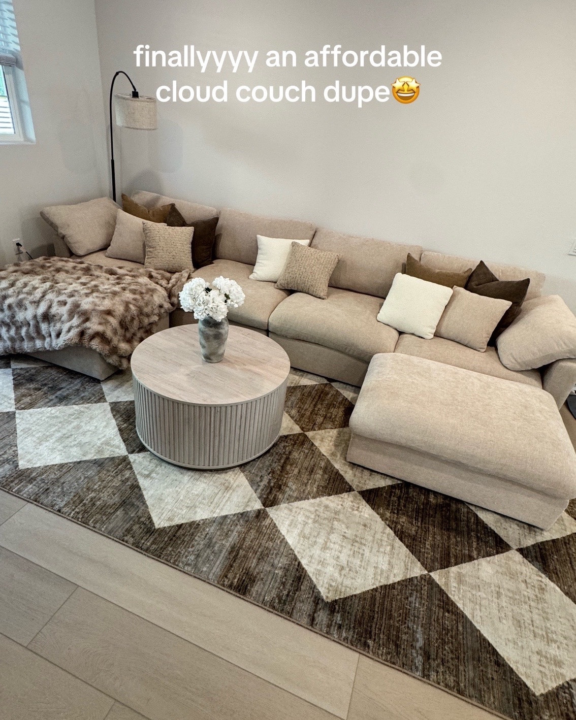 my cloud couch is a dream🤩

my cloud couch dupe is from wayfair

I got the color chenille beige🤍

it's 155 inches long!

the rug is 8'10 x 13 feet

#cloudcouch #cloudcouchdupe #livingroom #livingroomdecor #affordablehomedecor

#LTKHome #LTKU #LTKSaleAlert
