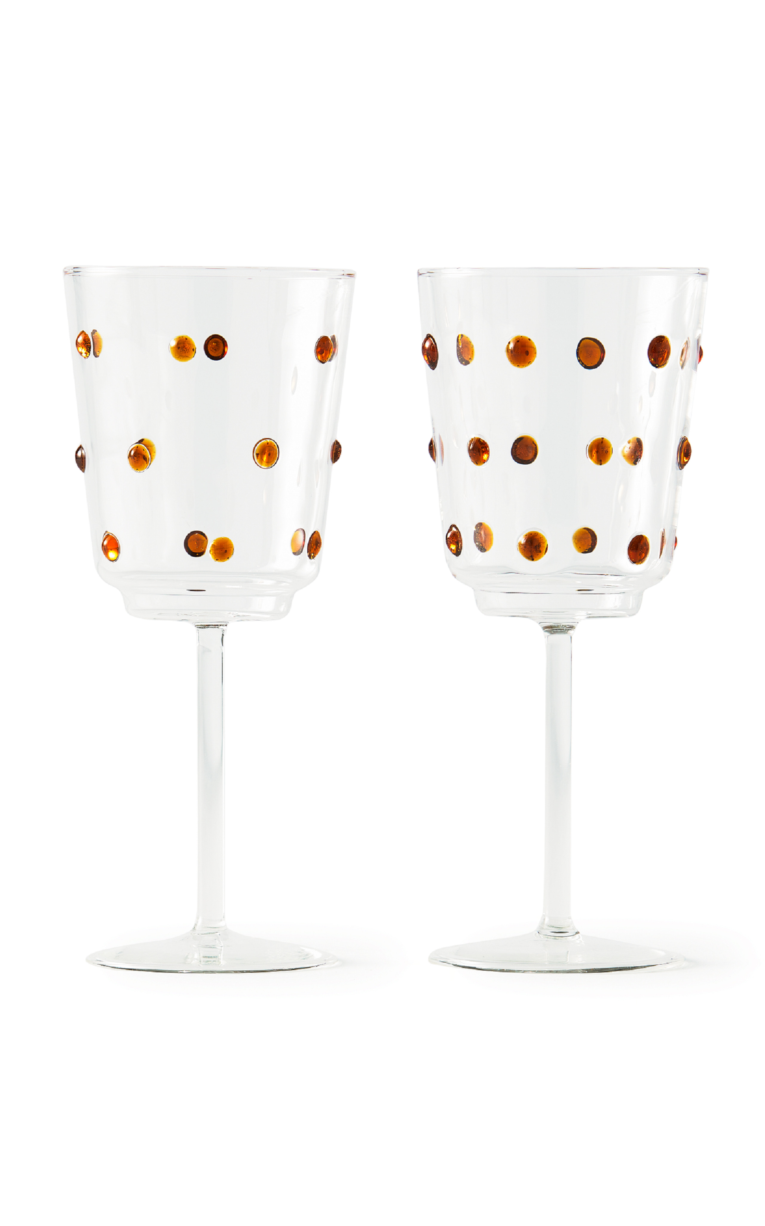 Set-of-Two Nob Wine Glasses | Moda Operandi (Global)