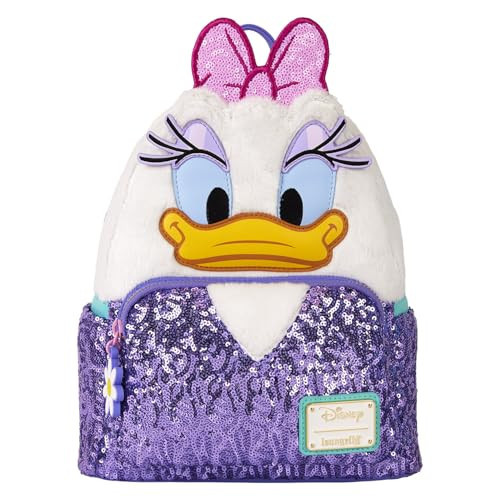 Loungefly Disney Daisy Duck Plush Mini Backpack | Amazon (US)