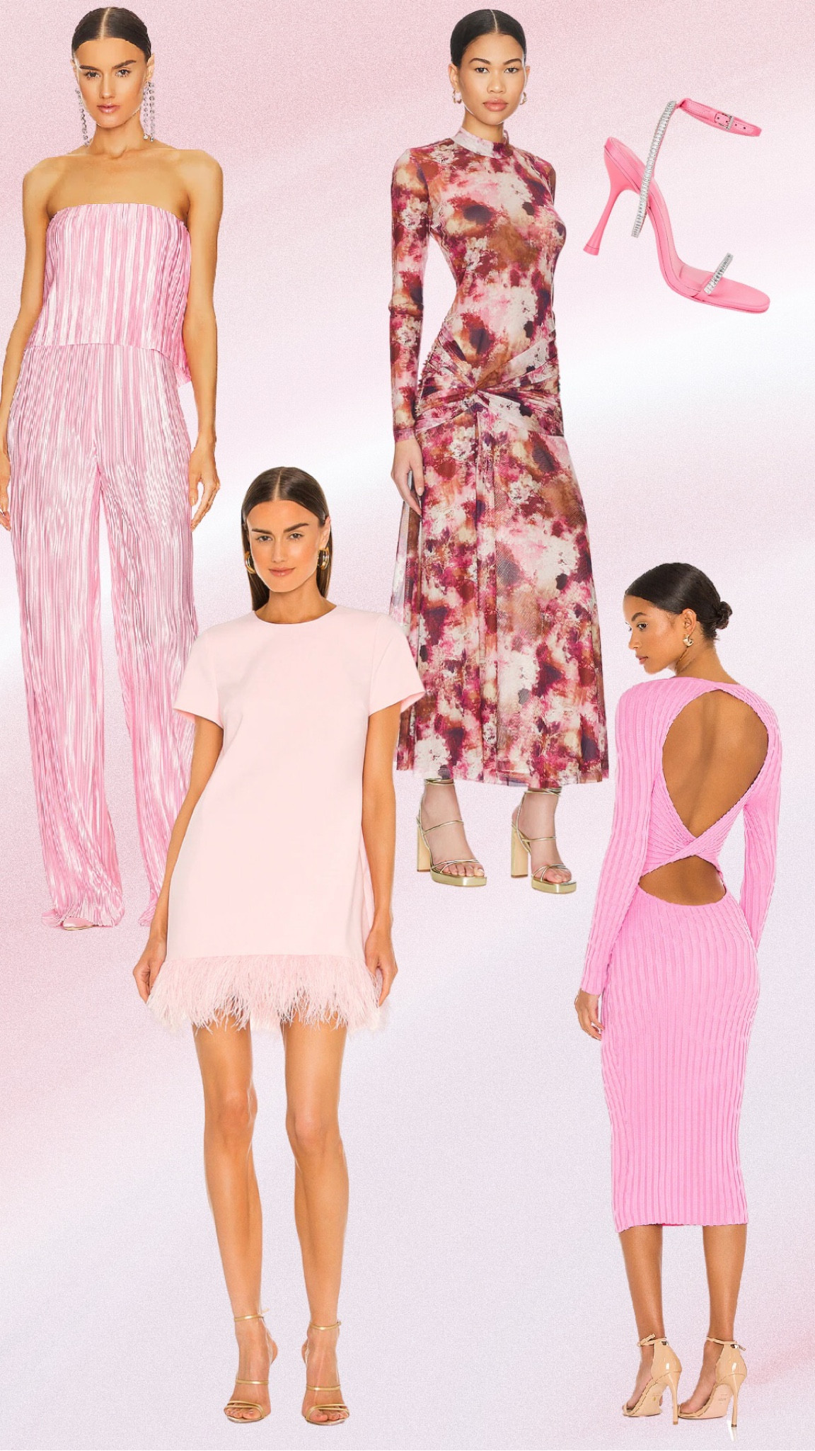 Pink dress 
Valentine’s Day 
LTK seasonal 

#LTKwedding #LTKSeasonal #LTKstyletip