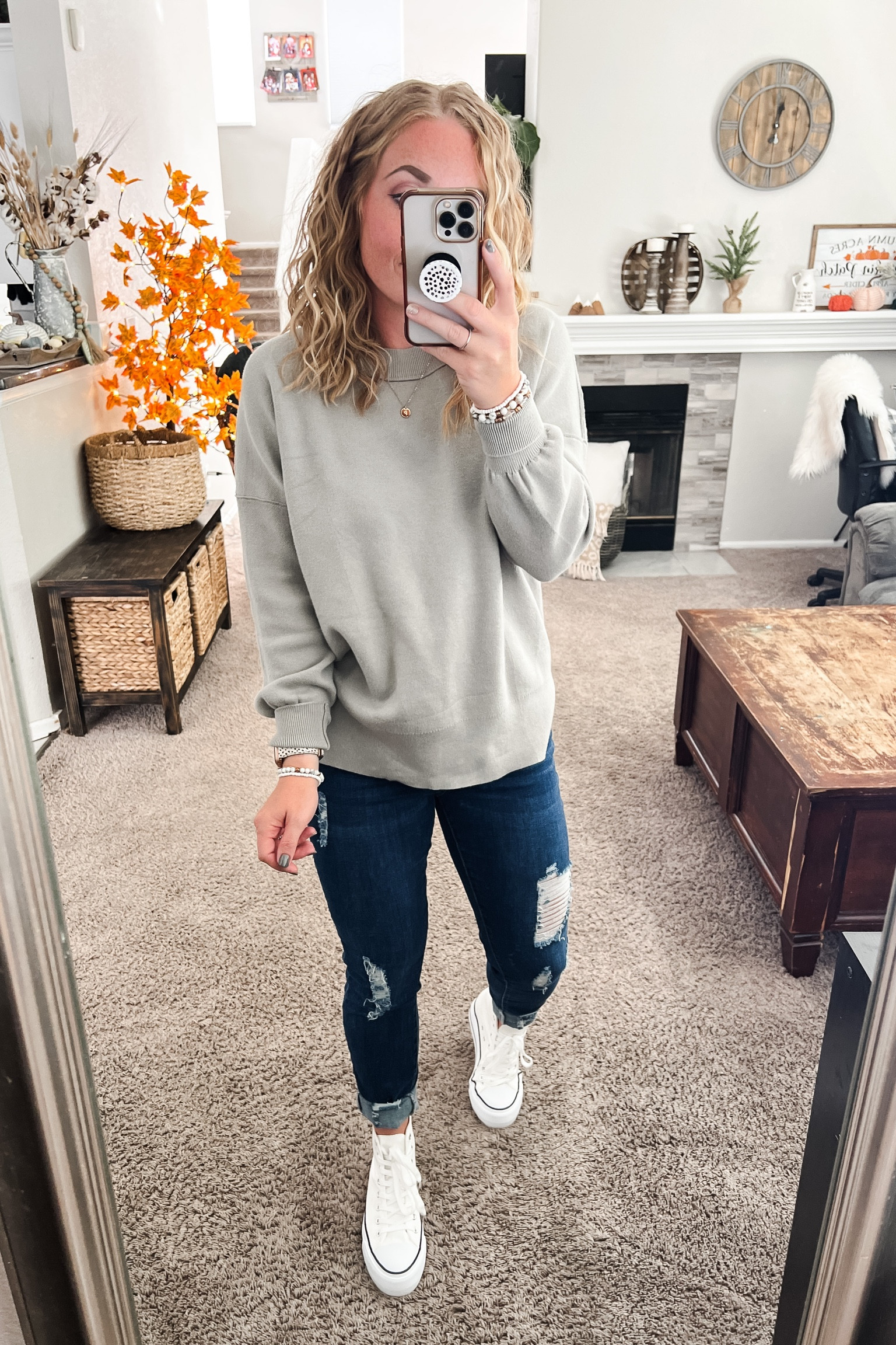 free people amazon oversized sweater with converse and jeans for fall 🍂 size up 1-2 for an oversized FP fit. I’m wearing a small 


womens fashion
Casual outfit,
Fall outfits,
Fall 2023
Fall Fashion, 
Fall outfit inspo
 Fall outfit, fall work outfits, fall outfits women, casual ootd, mom outfit, everyday outfits, weekend outfits, amazon fashion, amazon Fall  favorites,mom ootd, casual fashion, Fall outfit ideas, casual Fall  day outfit, fall fashion trends, trendy mom outfits Fall, amazon Fall favorites, amazon finds, comfy Fall outfits, size 6 petite outfits, easy mom outfits,  brunch outfit, cute casual style, style over 30, casual mom style, affordable fashion, preppy outfits Fall , early fall transition outfits,  amazon tops, casual wearing, casual top, leggings outfit,

#LTKshoecrush #LTKfindsunder50 #LTKstyletip