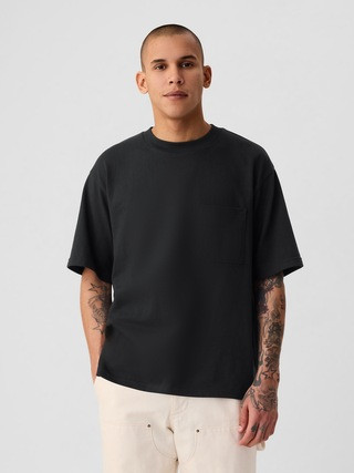 Heavyweight Relaxed Fit Pocket T-Shirt | Gap (US)