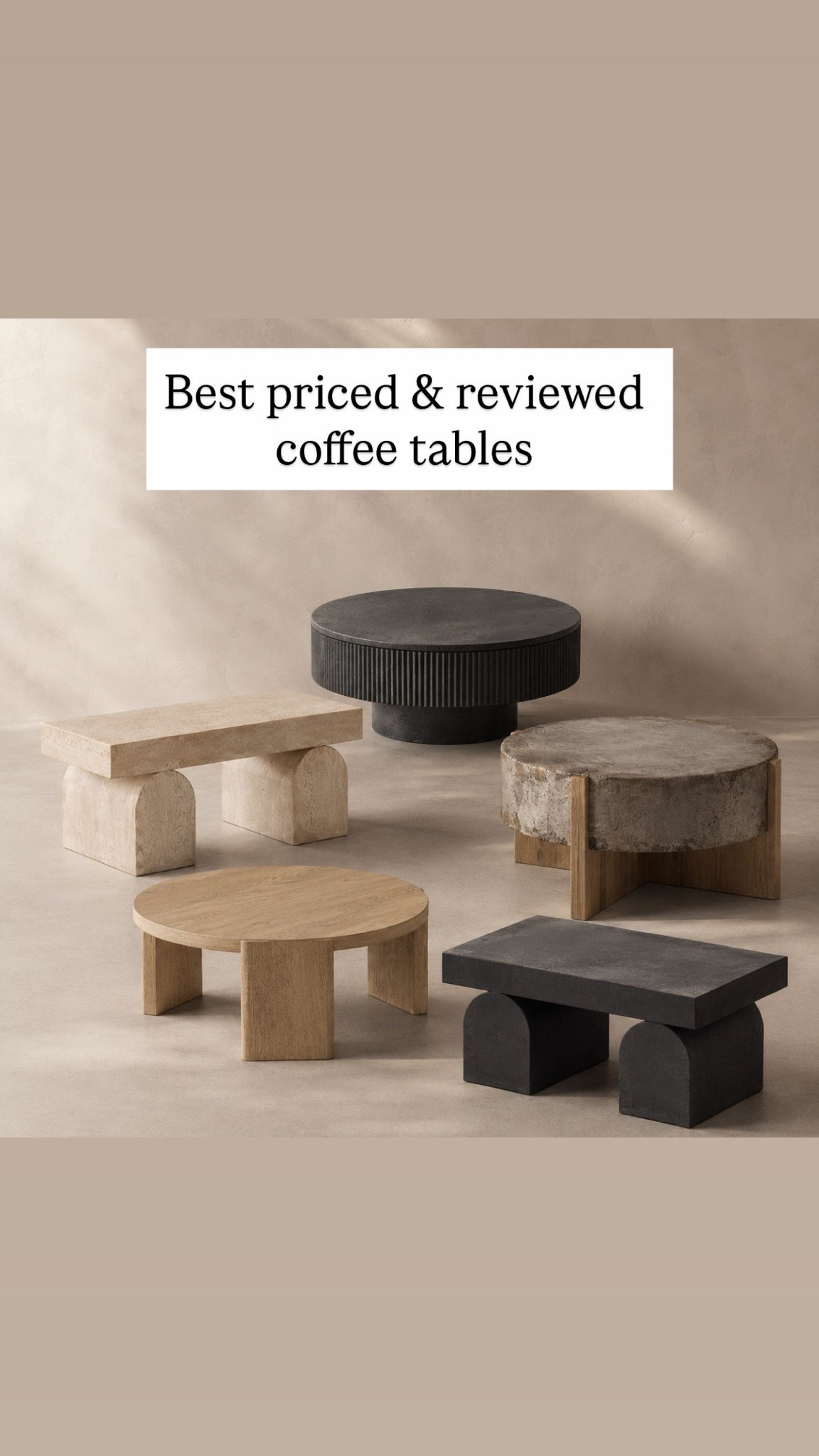 #ad best priced & reviewed high end style coffee tables from @Wayfair  that are included in the Memorial Day Clearance! Everything is up to 70% off and fast and free shipping over $35!!! #wayfair #wayfairpartner
