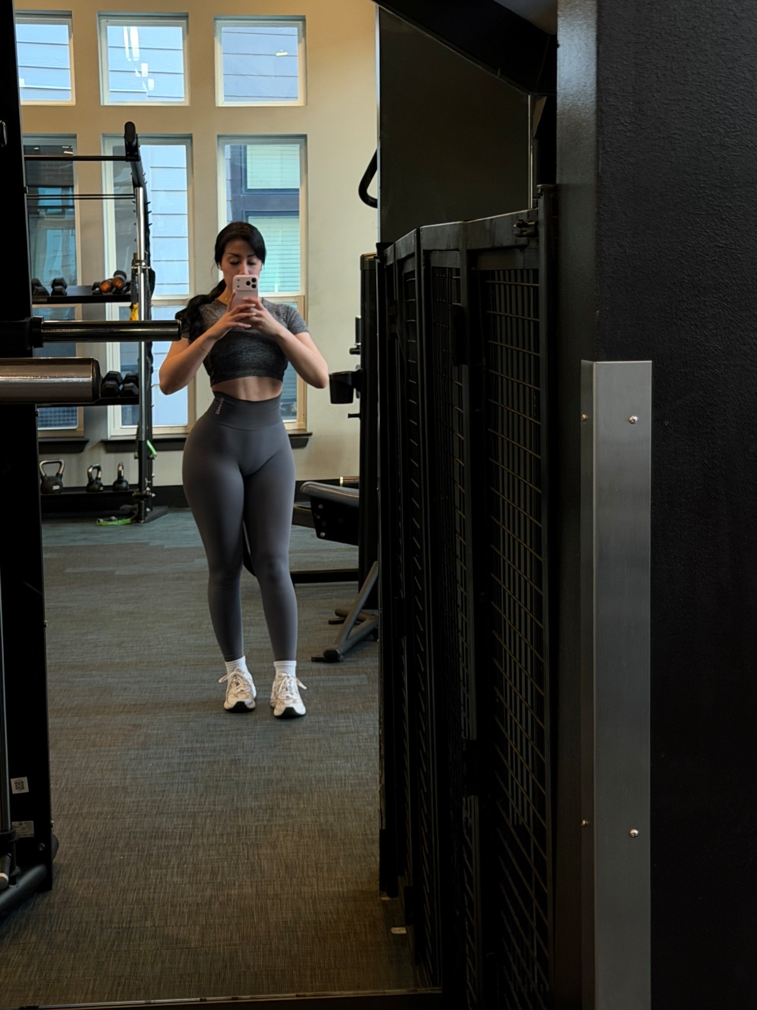 gym fit of the day🩶

#LTKgrwm #LTKActive #LTKfitnessgoals