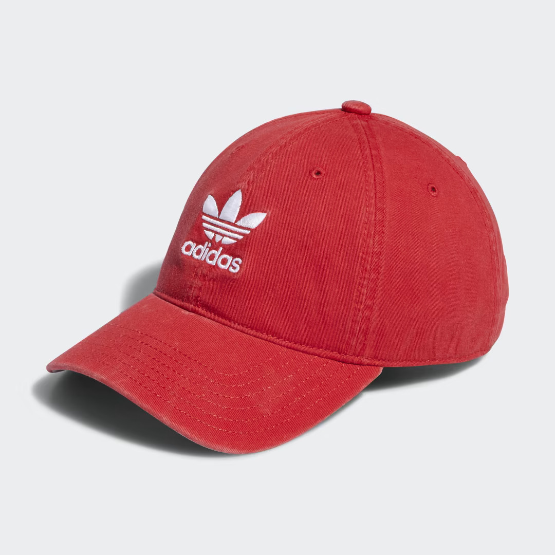 adidas Relaxed Strap-Back Hat Scarlet | adidas (US)