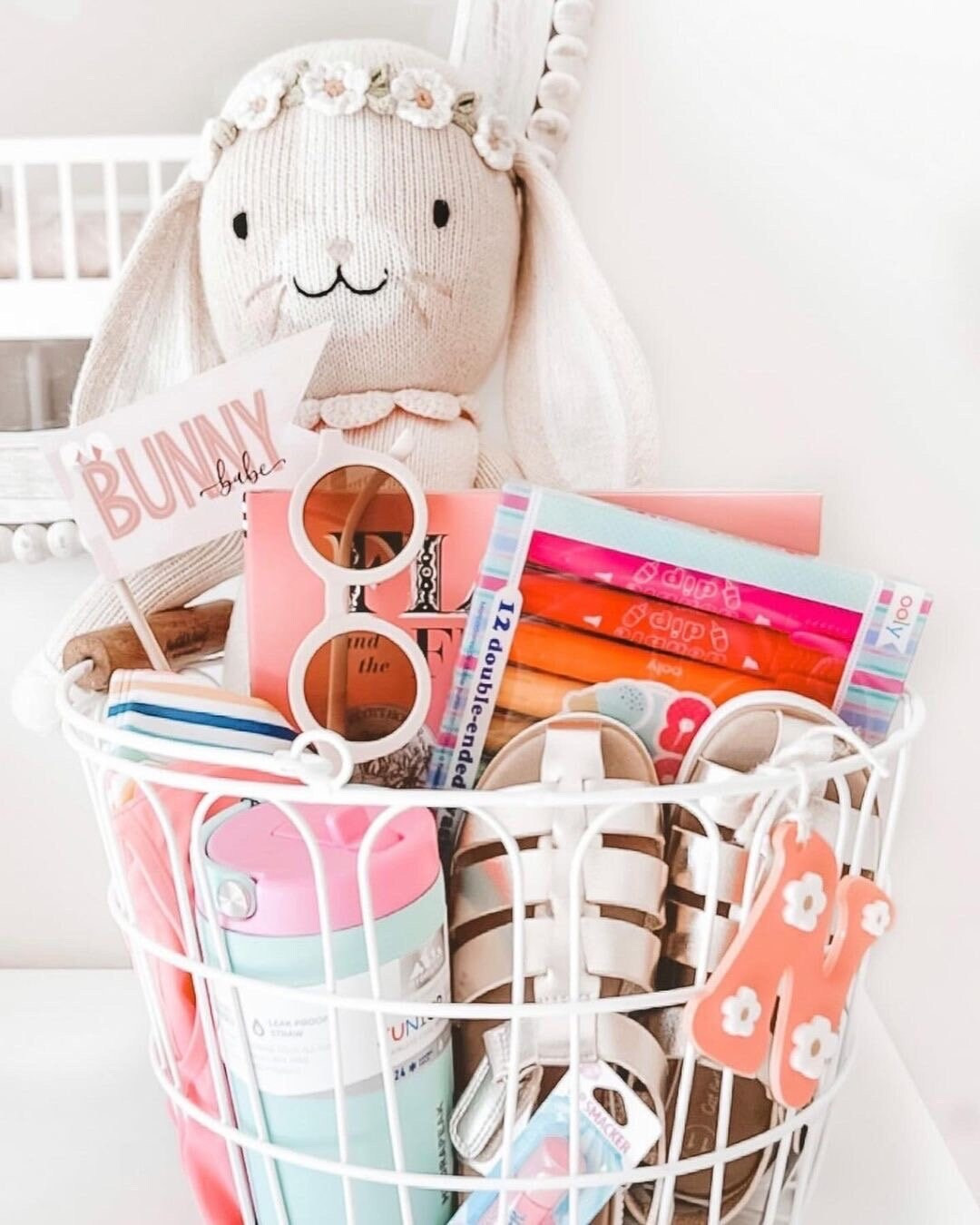 Daisy Letter Tag Floral Letter Tag Easter Basket Tags Name Tags Easter Basket Custom Name Tags Ea... | Etsy (US)