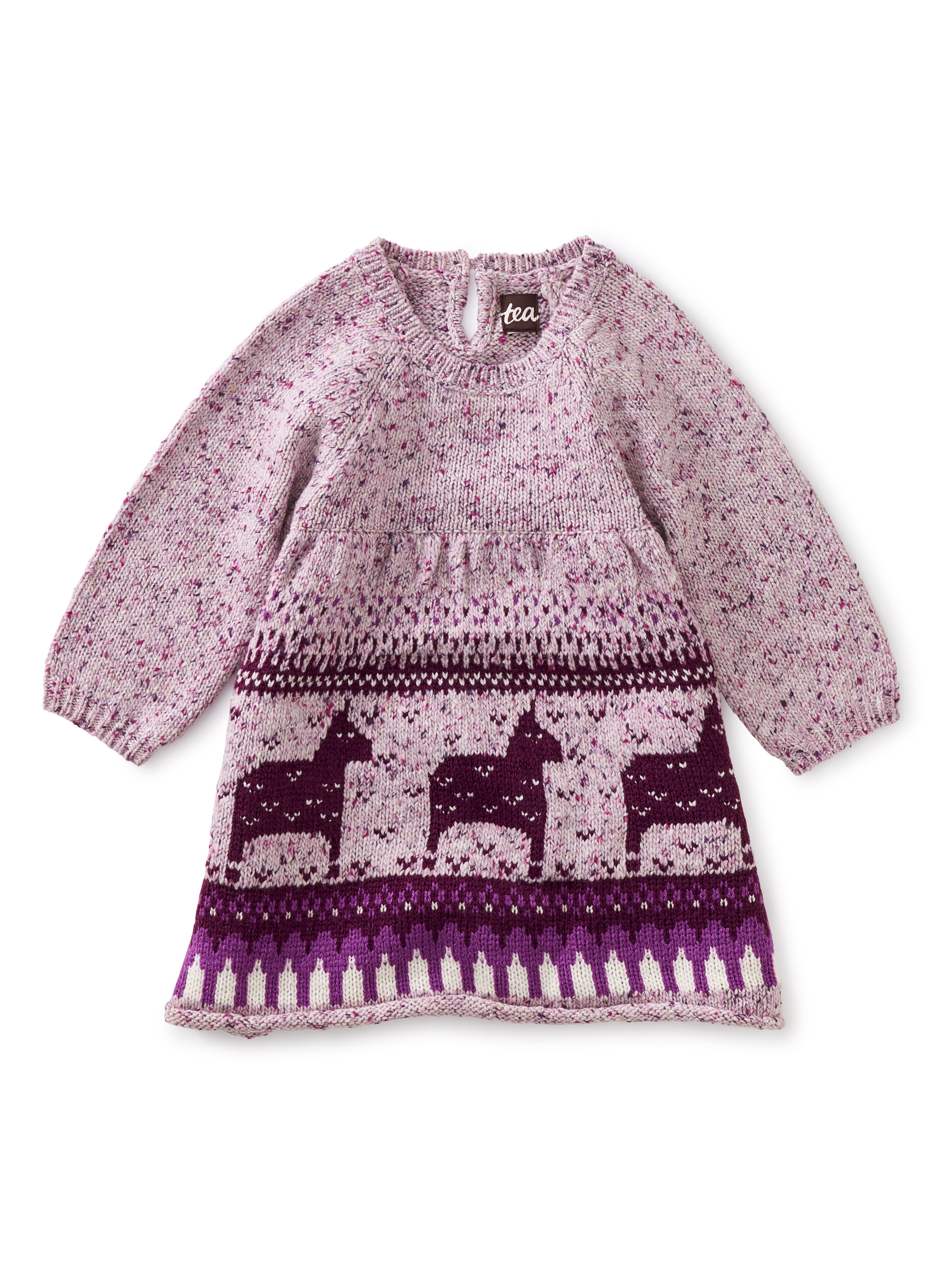 Dala Horse Baby Sweater Dress | Tea Collection