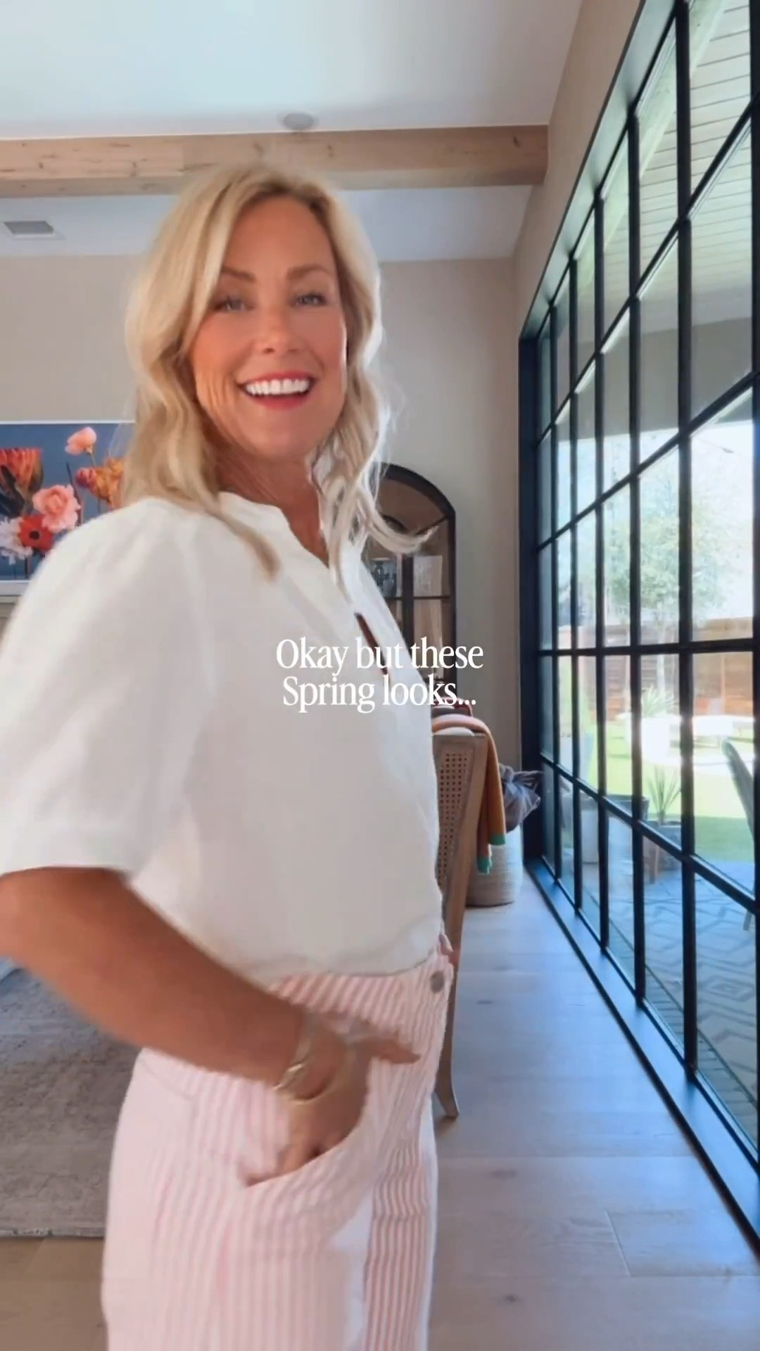 25% off SITEWIDE!!

The cutest new collection just dropped at Avara! Just in time for the most darling spring looks.

Tops: xs
Dresses: xs
Pink striped jeans: 24, size down 2 🫨

#LTKootd #LTKSeasonal #LTKOver40