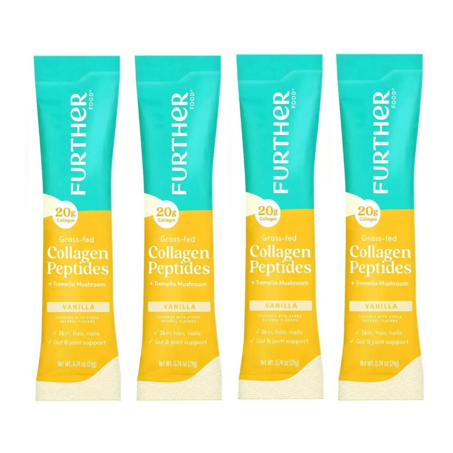 Unflavored Collagen Sampler Pack (4 ct.) | Further Food