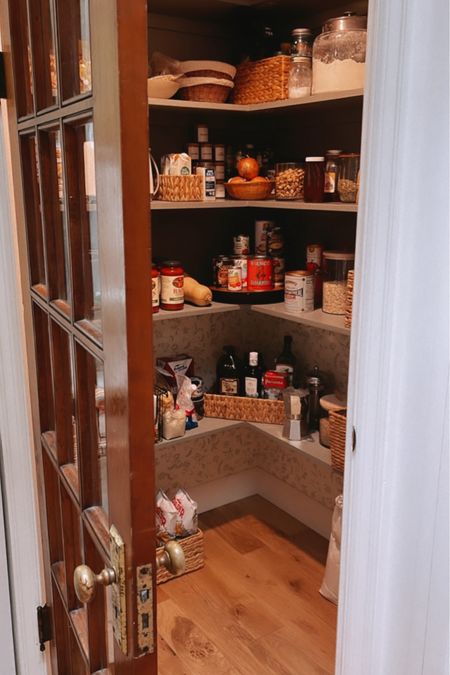 Inside our pantry!