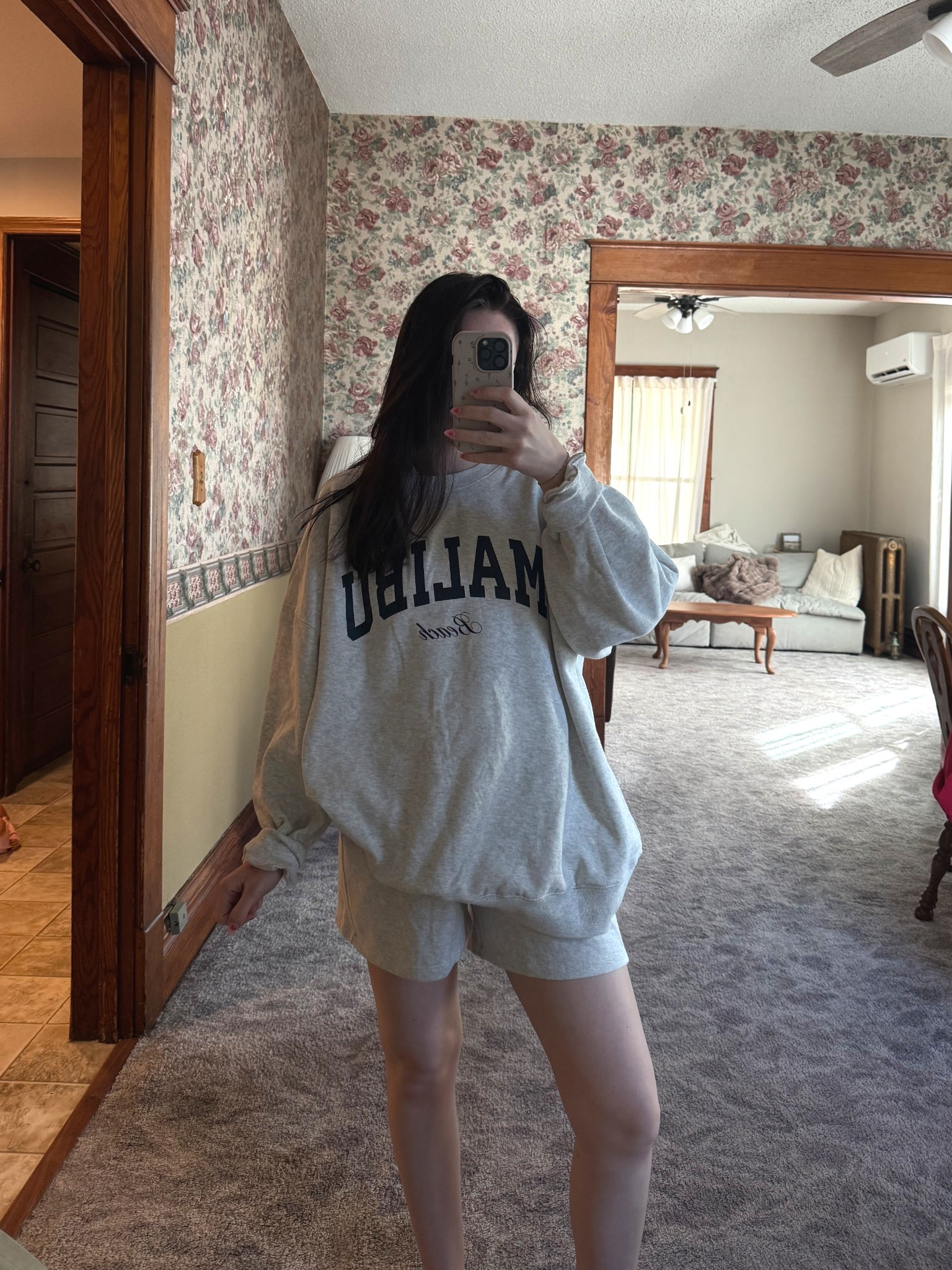 My favorite sweatshirt and short set right now!!! XL sweatshirt, S shorts 



#LTKBump #LTKSaleAlert #LTKStyleTip