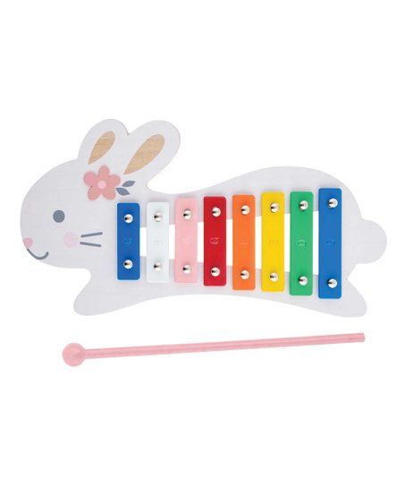 Vibrant Bunny Wood Toy Xylophone | Zulily