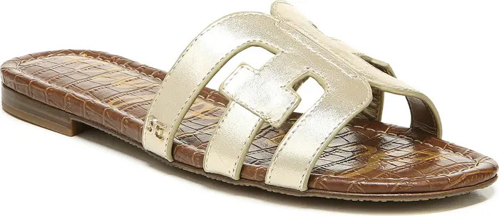 Sam Edelman Bay Cutout Slide Sandal - Wide Width Available (Women) | Nordstrom | Nordstrom