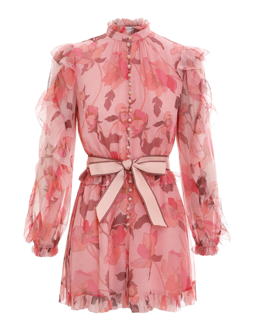 Concert Ruffle Playsuit | ZIMMERMANN (APAC)