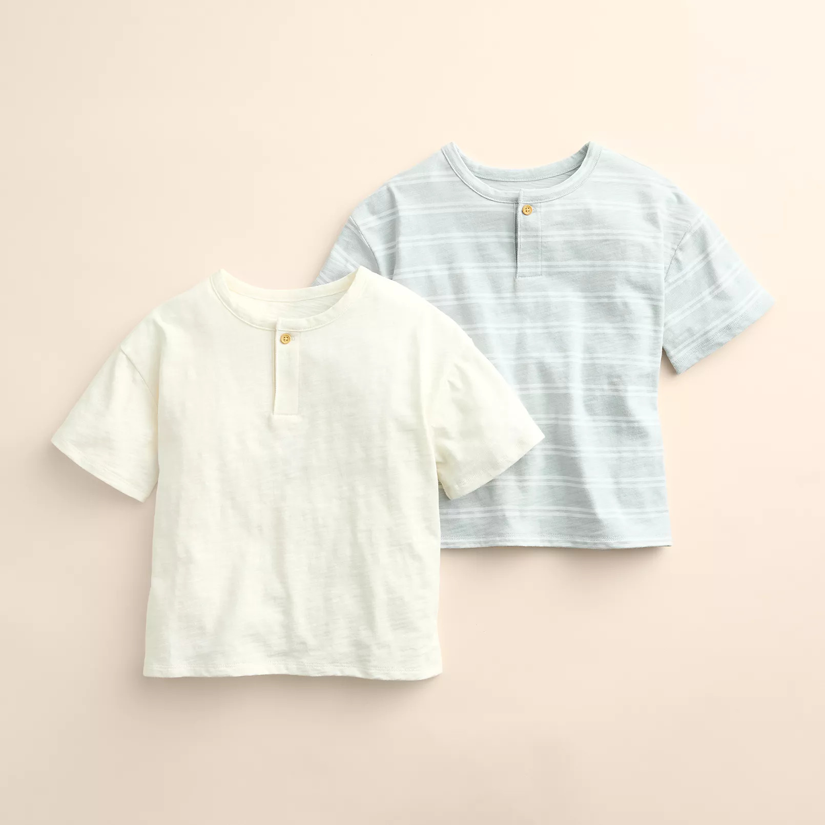 Baby & Toddler Little Co. by Lauren Conrad 2-Pack Organic Henley Tees | Kohl's